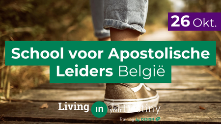 26 okt. Belgie - School voor Apostolische Leiders